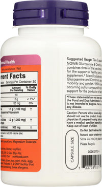 Thumbnail for NOW Foods Glucosamine & Chondroitin with MSM, 90 Count