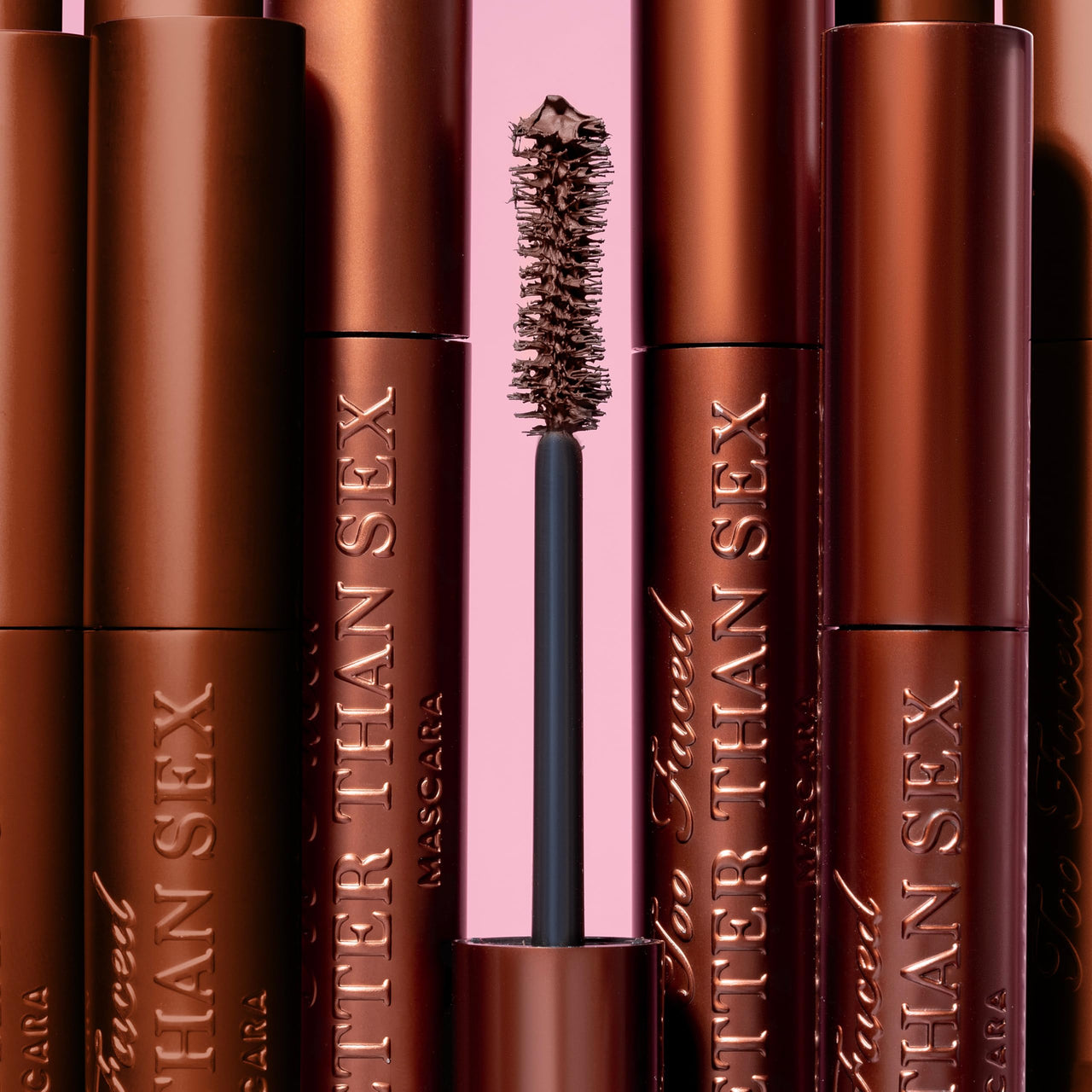 Too Faced Better Than Sex Volumizing Mascara | False Lash Effect with Volume, Length, Curling + Conditioning Peptides, 0.27 Fl Oz, Chocolate