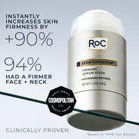 Thumbnail for RoC Derm Correxion Retinol Firming Serum Stick with Antioxidants to Visibly Tighten and Firm Wrinkles and Laugh Lines 1.0 oz plus Retinol Eye Cream Packette