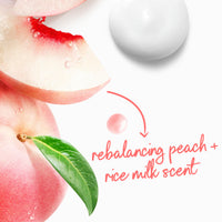 Thumbnail for Dove Body Wash Rebalance White Peach & Rice Milk For 24hr Lotion-Soft Skin Moisturizing Skin Cleanser with No Sulfates No Parabens 30.6 oz