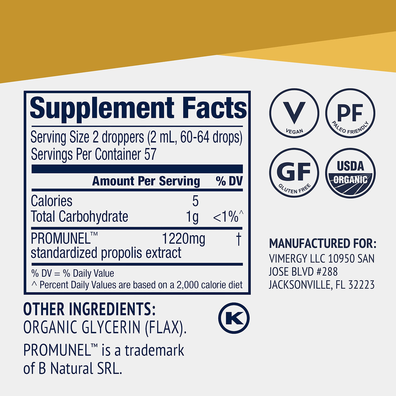 Vimergy PropolisPure (115 mL) & Atlantic Dulse (55 mL) Kit
