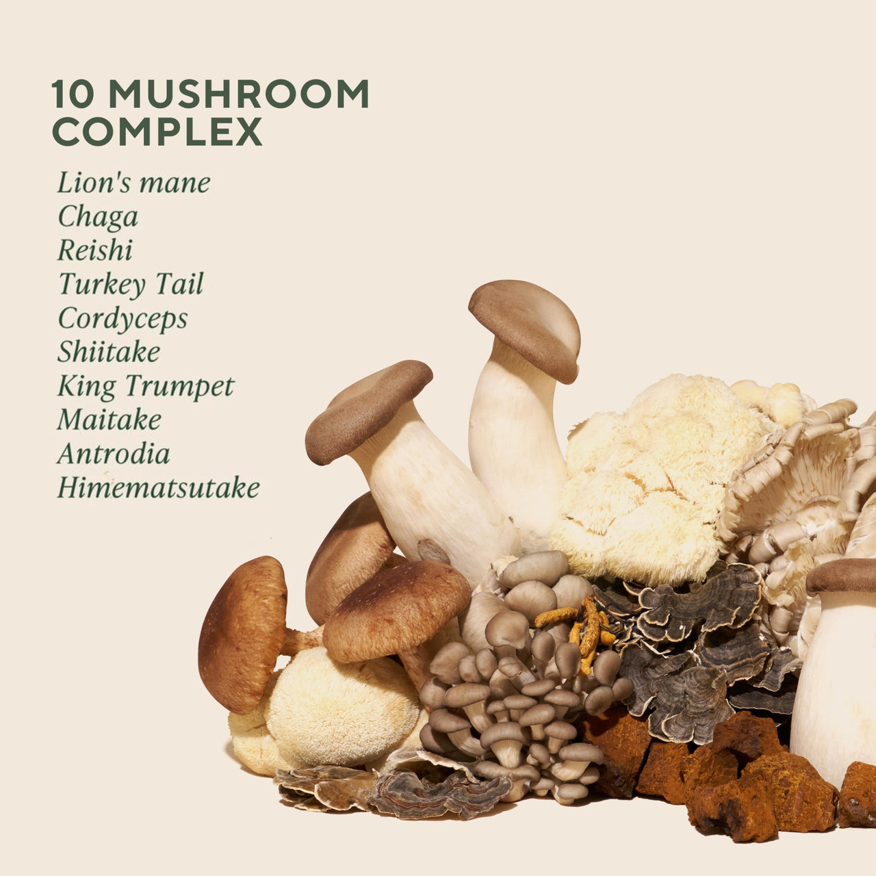 Om Master Blend Mushroom Capsules - Organic Mushroom Supplement with 10 Mushrooms and Ashwagandha â€“ Supports Immunity, Gut Health & Stress Relief, 168 Count (56 Servings)