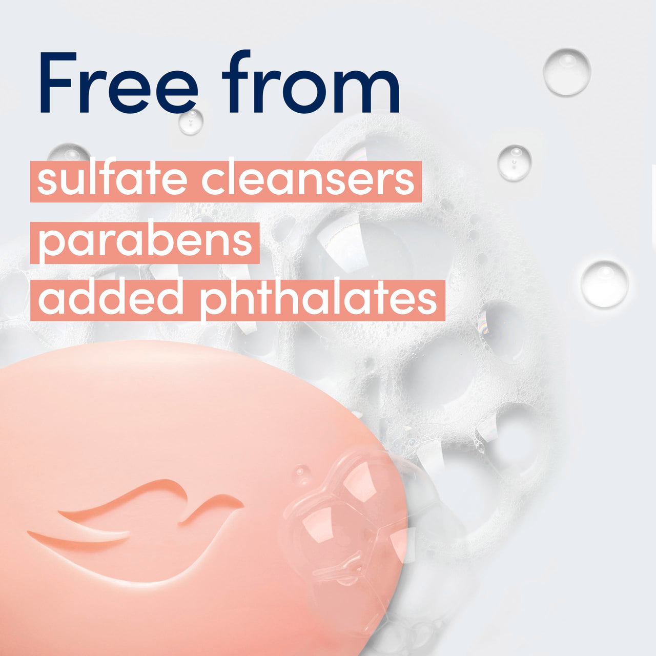 Dove Beauty Bar Soap Rebalancing White Peach & Rice Milk 6 Count for a Nourished and Moisturized Skin, with ¼ Moisturizing Cream Plant-Based Formula, 3.75 oz