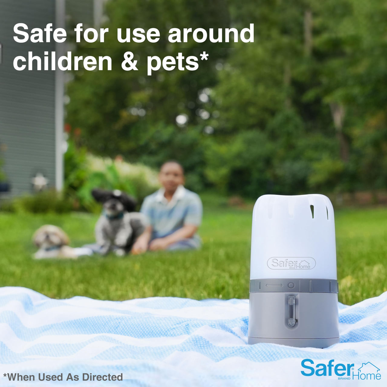 Safer Home Natural Mosquito Repellent Refills - 4 Refills Pads Included - SH1200R4R - 48 Hours Total Insect Protection - Natural Insect Repellent - Includes 4