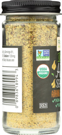 Thumbnail for Frontier Co-op Organic Adobo Seasoning, Sea Salt with Organic Garlic, Onion, Black Pepper, Oregano, Bay Leaf, Turmeric | 2.86 Ounce (Pack of 1)