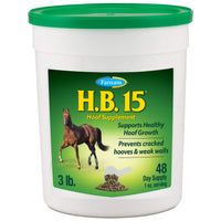 Thumbnail for Farnam HB 15 Hoof Supplement, Supports healthy hoof growth 3 pound, 48 Day Supply