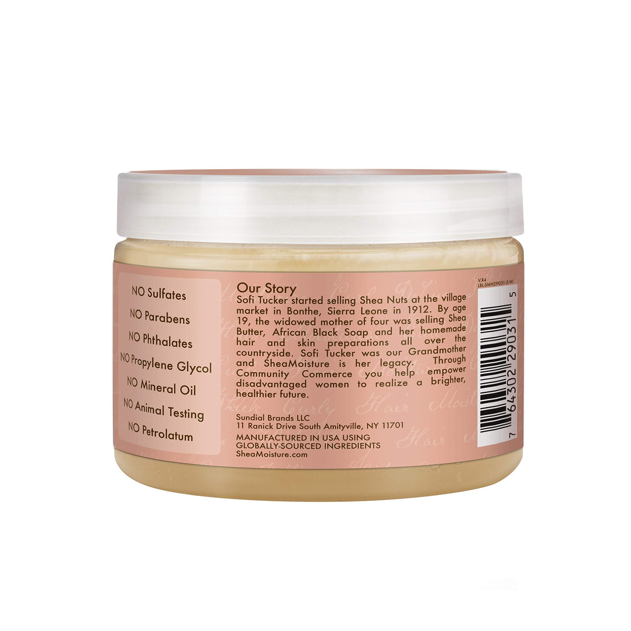 Shea Moisture Coconut & Hibiscus Gel Souffle 12 Ounce (354ml) (2 Pack)