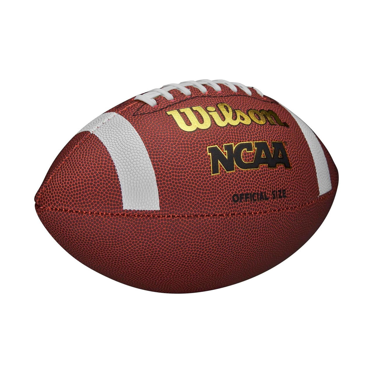 Wilson NCAA Composite Football - Official Size, Brown, 1