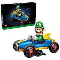 Thumbnail for LEGO Mario Kart - Luigi & Mach 8 - Building Set for Adults, Ages 18+ - Nintendo Collectible for Fans - Gift for Men & Women - Bedroom or Bookshelf Decor - 72050