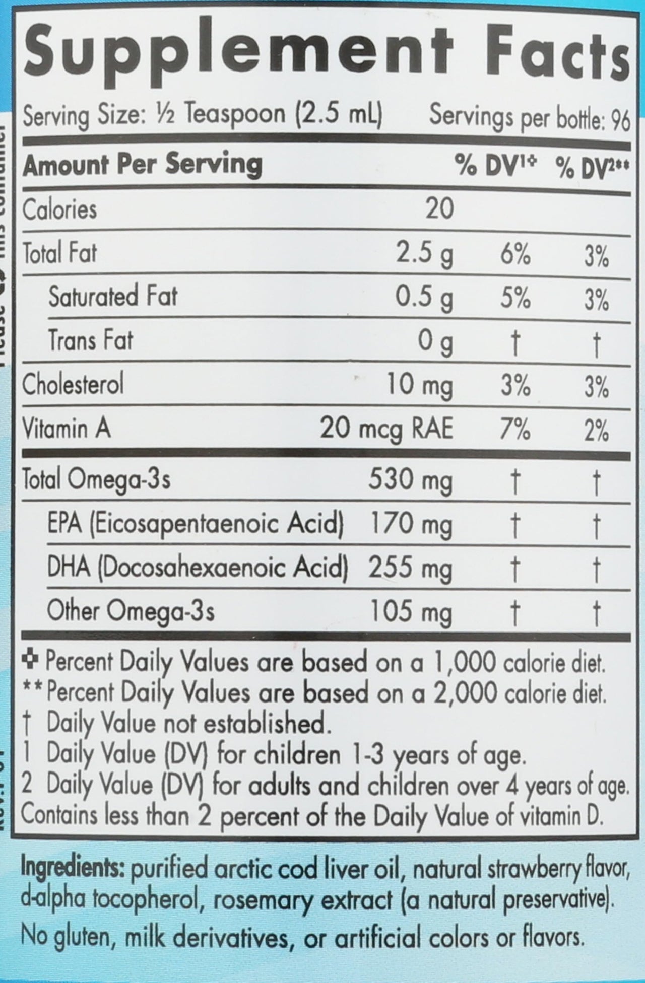 Nordic Naturals CLO, Childs DHA, 8-Ounce, 0.88 Bottle