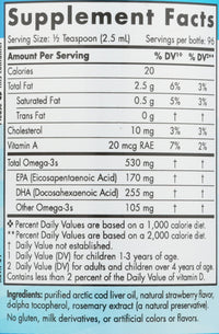 Thumbnail for Nordic Naturals CLO, Childs DHA, 8-Ounce, 0.88 Bottle