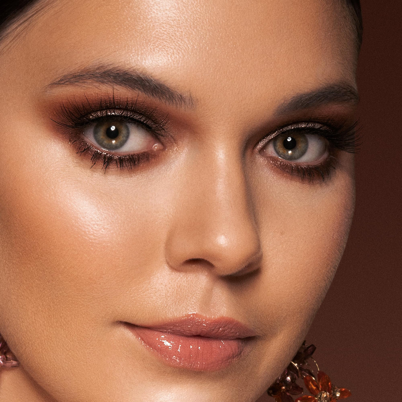 Juvia's Place Coffee Shop Eyeshadow Palette - 16 Pan Palette, Tan, Auburn, & Rich Dark Chocolate, Mattes and Shimmers, Highly Pigmented and Buttery Texture