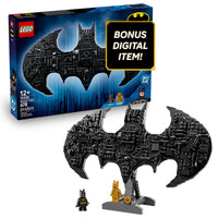 Thumbnail for LEGO DC Batman: Batman Logo Building Toy - Super Hero Bedroom Decor for Kids, Boys & Girls, Ages 12+ - with Classic & Golden Batman Minifigures - Gift Idea for Birthdays & Fans - 76330