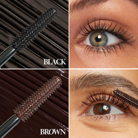 Thumbnail for LAURA GELLER NEW YORK Kajal Longwear Mascara - Lengthening, Defining, Curling, Buildable Formula Eye Makeup - Innovative Curling Brush - 1 count