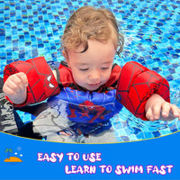 Thumbnail for Toddler Floaties Kids Swim Vest for 22-66 Pounds Boys & Girls, Baby Swim Float Vest for Pool with Shoulder Harness Arm Wings, for Kids 2 3 4 5 6 7 Years Old Baby