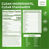 Thumbnail for MRM Nutrition Veggie Protein with Superfoods - Vanilla Flavored Protein Powder for Women & Men, 22g of Vegan Protein, Amino Acids & Digestive Enzymes, Gluten & Dairy Free - 33 Servings