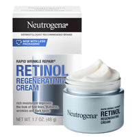 Thumbnail for Neutrogena Rapid Wrinkle Repair Retinol Face Moisturizer, Daily Anti-Aging Face Cream with Retinol & Hyaluronic Acid to Fight Fine Lines, Wrinkles, & Dark Spots, 1.7 oz
