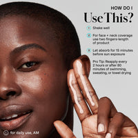 Thumbnail for Kate Somerville HydraKate Illuminating Sunscreen Drops for face with 50+ SPF, Zinc Oxide and Mineral Tinted, Moisturizing and Anti-Aging, 1.7 Fl. Oz