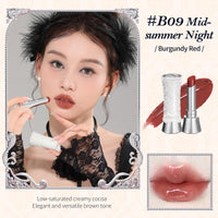 Thumbnail for Flower Knows Swan Ballet Shine Lipstick,Hydrating Solid Lip Gloss,Moisturizing Red Tinted Lip Balm-Long Lasting Lip Gloss in Balm for Girls&Women(B09 Midsummer Night)