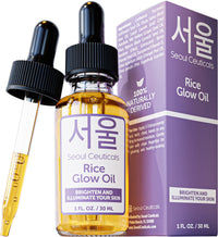 Thumbnail for SeoulCeuticals Rice Bran Oil for Skin - Korean Skin Care Facial Glow Oil With Squalane & Vitamin E - Cruelty Free K Beauty Skincare for Glass Skin 1oz