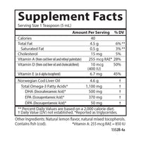 Thumbnail for Carlson - Cod Liver Oil 1100 mg Omega-3s Plus Vitamins A & D3, Wild Caught Norwegian Arctic, Sustainably Sourced Nordic Fish Oil Liquid, Lemon, 500 mL (16.9 Fl Oz)