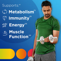 Thumbnail for Centrum Multivitamin for Men, Multivitamin/Multimineral Supplement with Vitamin D3, B Vitamins and Antioxidants, Gluten Free, Non-GMO Ingredients - 200 Count
