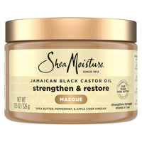 Thumbnail for SheaMoisture Jamaican Black Castor Oil Treatment Masque Jamaican Black Castor Oil For Dry Hair Paraben Free Hair Mask 11.5 oz