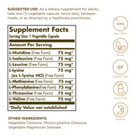 Thumbnail for Solgar Essential Amino Complex, 90 Vegetable Capsules (Pack of 3) - Free Form Essential Amino Acids - Non-GMO, Vegan, Gluten Free, Dairy Free, Kosher - 270 Total Servings