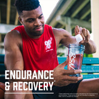 Thumbnail for BSN Amino X Muscle Recovery & Endurance Powder, BCAAs, 10 Grams of Amino Acids, Keto Friendly, Caffeine-Free, Support Endurance, Zero Sugar, Fruit Punch, 70 servings, 35.84 Ounce (Packaging May Vary)