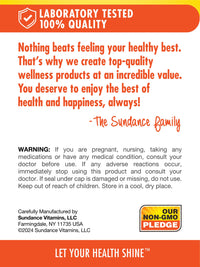Thumbnail for Sundance Calcium 600mg with D3 | 60 Caplets | Vegetarian, Non-GMO, and Gluten Free Supplement