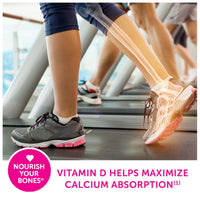 Thumbnail for Caltrate 600 Plus D3 Calcium and Vitamin D Supplement Tablets, Bone Health Supplements for Adults - 120 Count
