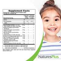 Thumbnail for NaturesPlus Animal Parade Tummy Zyme Children’s Chewable, Tropical Fruit Flavor - 90 Animal-Shaped Tablets - Contains Live Probiotics - Vegetarian, Gluten Free, Sugar Free - 90 Servings