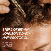 Thumbnail for Blueprint Bryan Johnson Hair Peptide Serum – 8 Peptide Scalp Treatment with Caffeine & Curcumin – Fragrance Free Scalp Serum for Thicker, Fuller Hair – Lightweight Leave-In Formula (50 mL)