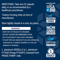 Thumbnail for Life Extension FLORASSIST® Probiotic Women's Health, Vaginal Health, Digestive Health, Immune Health, Gluten-Free, Non-GMO, Vegetarian, Once-Daily Formula, 30 Capsules