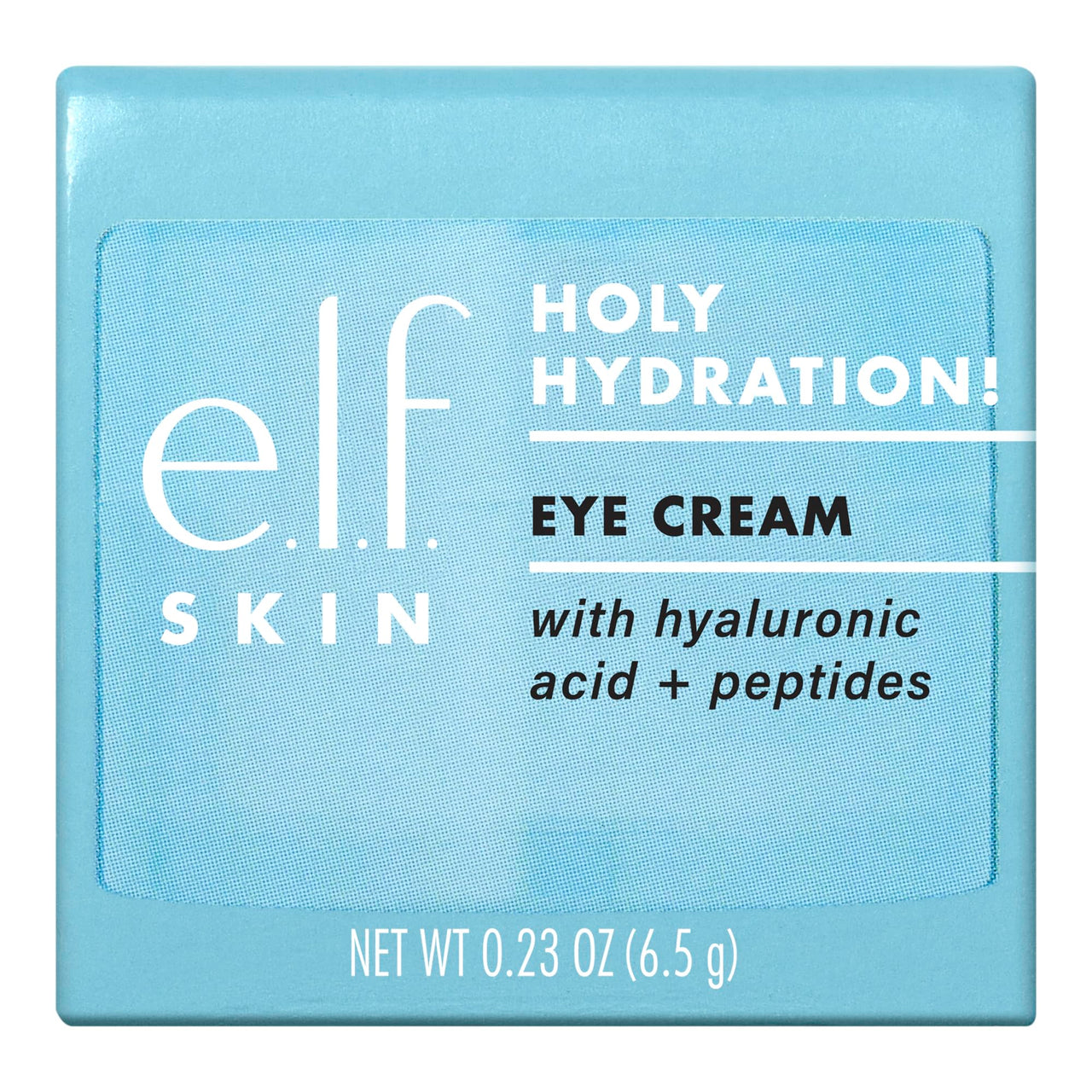 e.l.f. SKIN Holy Hydration! Eye Cream Mini, Rich Hydrating Eye Cream For Minimizing Dark Circles, Infused With Hyaluronic Acid, Vegan & Cruelty-free
