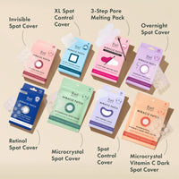 Thumbnail for Rael Pimple Patches - Miracle Overnight Spot Cover, Thicker & Extra Adhesion, Hydrocolloid Acne Pimple Patch for Face, Zits & Blemishes, Korean Skin Care, 3 Sizes (104 Count)