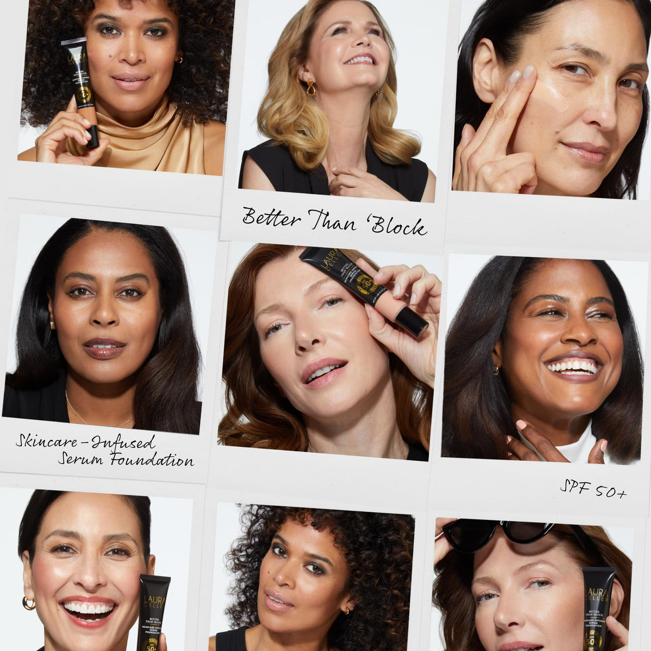 LAURA GELLER NEW YORK Better Than â€˜Block Skincare-Infused Serum Foundation with Broad Spectrum SPF 50+, Fair