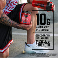 Thumbnail for BSN CELLMASS 2.0 Post Workout Recovery with BCAA, Creatine, & Glutamine - Keto Friendly - Arctic Berry, (25 Servings) (1048058)