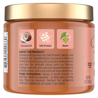 Thumbnail for SheaMoisture Define & Shine Styling Gel + Flaxseed Coconut&Hibiscus Hydrates,Holds Your Style All Day Infused With Glycerin,Coconut Oil an Invigorating Sweet Scent ParabenFree Frizz Control Gel 15OZ