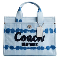 Thumbnail for Denim Tie Dye Cargo Tote