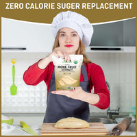 Thumbnail for Durelife Organic 100% Pure Monk Fruit sweetener, No Erythritol, Monkfruit Extract Powder, USDA organic NON-GMO Project Verified, Keto Certified, OU kosher No Fillers Zero Calorie Sugar Substitute 5 OZ