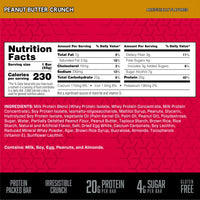 Thumbnail for BSN Protein Crisp Bar, Peanut Butter Crunch, 20 Gram Protein Snack Bars with Whey and Fiber, Gluten-Free Crunchy Energy Bars for Workout, Fitness, On-the-Go, 12 Count