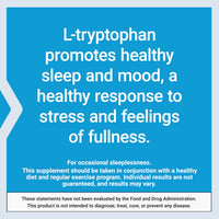 Thumbnail for Life Extension L-Tryptophan, 500 mg, Encourages Healthy Serotonin Levels and Promotes Healthy Sleep, Mood, Stress Response & Satiety, Gluten-Free, Non-GMO, Vegetarian, 90 Capsules