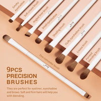 Thumbnail for Jessup Makeup Brushes 14Pcs Makeup Brush Set Premium Synthetic Powder Foundation Contour Blush Concealer Eye Shadow Blending Liner Make Up Brush Kit Light Grey T329