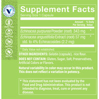 Thumbnail for The Vitamin Shoppe Standardized Echinacea Extract, A Blend of Angustifolia and Purpurea, Herbal Supplement That Supports Healthy Immune Function (100 Capsules)