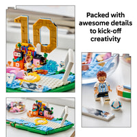 Thumbnail for LEGO Editions Lionel Messi – Soccer Highlights - Building Set for Boys & Girls, Ages 10+ - Collectible Soccer Gift with Plaque - Kids Bedroom or Shelf Decor - 43011