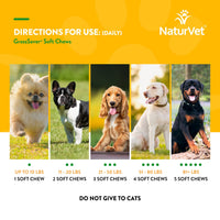 Thumbnail for NaturVet – GrassSaver Supplement for Dogs – Healthy Supplement to Help Rid Your Lawn of Yellow Spots – Synergistic Combination of B-Complex Vitamins & Amino Acids – 120 Soft Chews