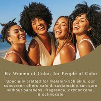 Thumbnail for Black Girl Sunscreen SPF 30 for the Face & Body - Moisturizing Sun Protection, SPF 30, Sun Lotion for Women, Ultra Sheer, Travel Size, No White Cast for Melanin Rich Skin - 2 fl oz