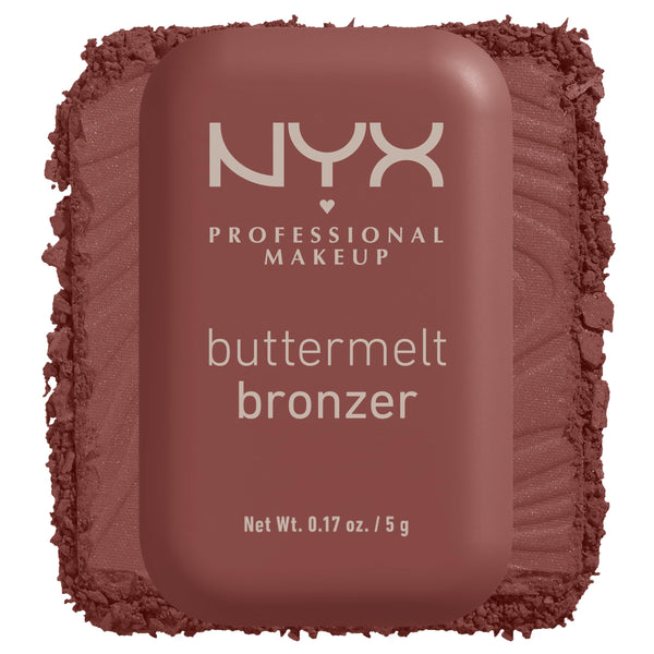 NYX PROFESSIONAL MAKEUP Matte Buttermelt Bronzer, Longwear Face Makeup with Up to 12 Hours of Wear, Vegan Formula - Butta Dayz (Deep Rich Warm Red)