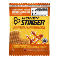 Thumbnail for HONEY STINGER Organic Salted Caramel Waffles, 1.06 Ounce (Pack of 12)